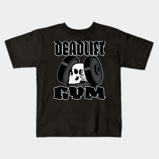 Deadlift Gym Kids T-Shirt